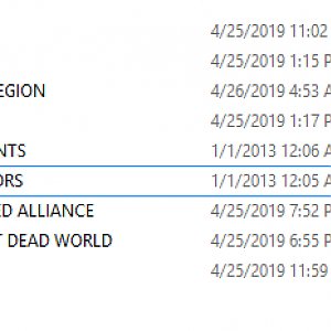 "Cancelled/Cut Factions"