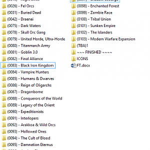 "Final Batch of Factions"