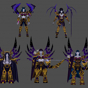 Void Elf Army WIP 2