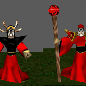 Dark Mage - Two Versions