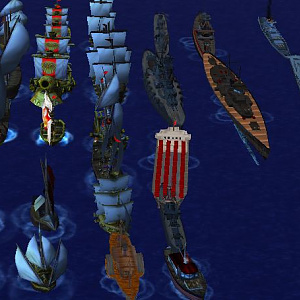 Boat List for empire earth