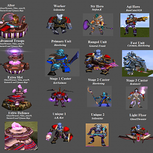 Warcraft 3 Race Mod - Draenei Concept Preview