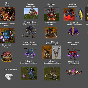 Warcraft 3 Race Mod - Broken Draenei Concept Preview