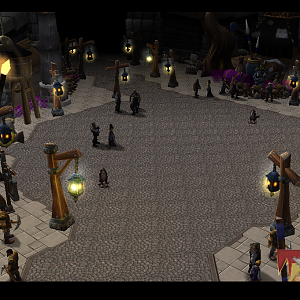 The Market Square of the (temporary) Namelles City