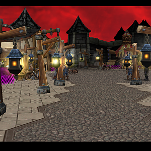 1st person view of the square