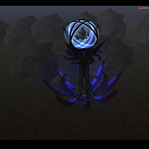 experimental weird alien shit tower that give blue light to people