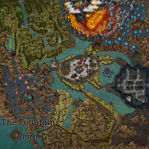 Custom Minimap made with Inkarnate.com