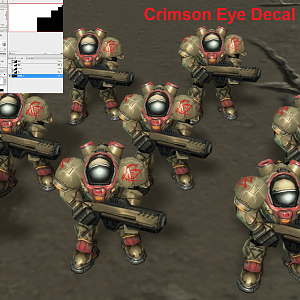 Crimson Eye Decal