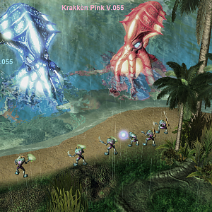 Krakken Pink And Blue V55