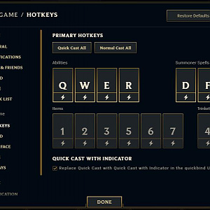 Hotkeys