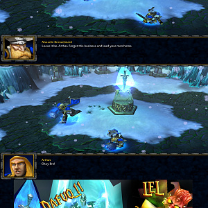 Arthas Listens To Muradin MEME