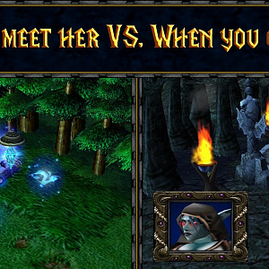 When You First Meet Her Vs When You Get To Know Her MEME