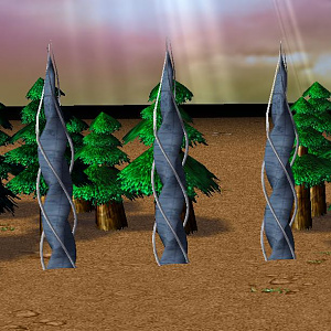 Elven Spiral Pillar