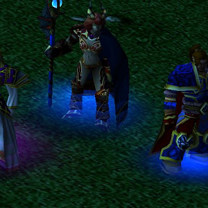 Jaina And King Varian With Lady Alexstrasza