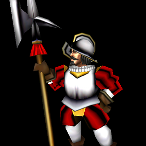 Spanish Halberdier WIP
