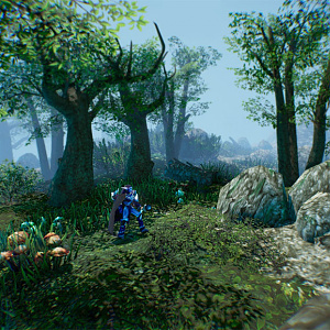 Hunter or Victim: procedural terrain (RenderEdge screenshoot)