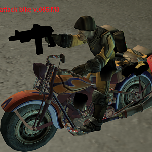 Terran attack bike v.065 in game so far