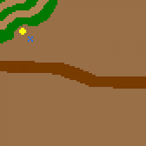 Melee map sketch