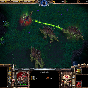 1 Lvl 1 Orc Demonist fightinh