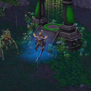 6 The Elven Protector - Playable custom hero for Leafshade