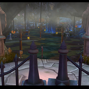 pumpkin forest