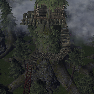 Witch's Tree Hut