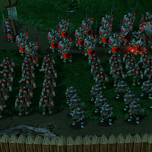Your typical Medieval 2 Garrison