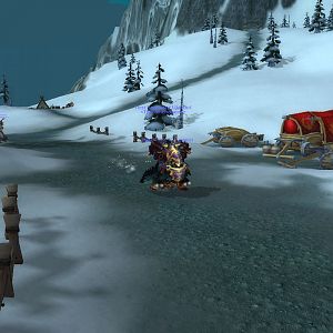Tauren on a Gryphone :D