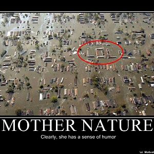 Mother Nature has humor!