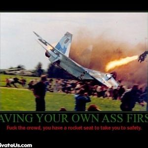 jet wreck demotivational poster