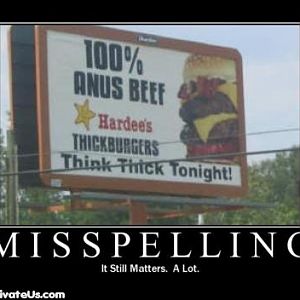 anus burger demotivational poster