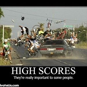 high scores theyre really important to some people demotivational poster
