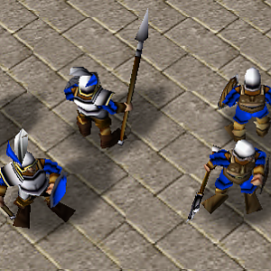 Leofacau Pikeman and Guard