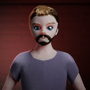 Cartoon Male Char