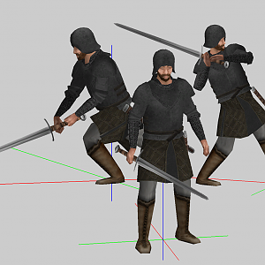 Stark Heavy Soldier / Two-handed Sword Anim