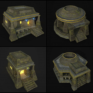 Dwarf Buildings Pack - Wetlands Version