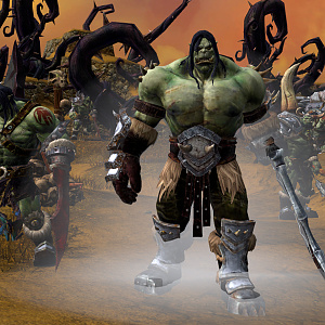 Shattered Hand grunt led by Kargath