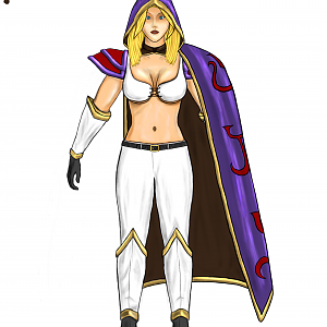 WC3 Jaina Remake Concept Coloured v3