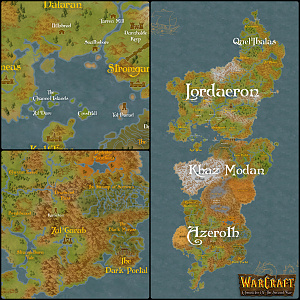 The Eastern Kingdoms (Colored)