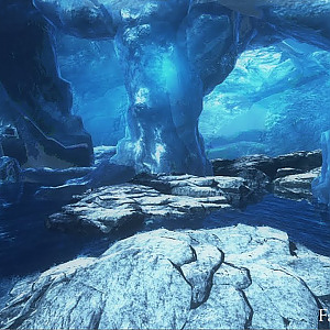 Speel Level Design Timelapse   Fantasy Ice Cavern