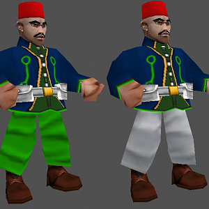 Zouave WIP - Tc pants or White pants?