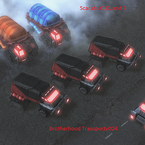 Scarabs and transports