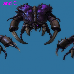 Zerg Guardians A, B, C