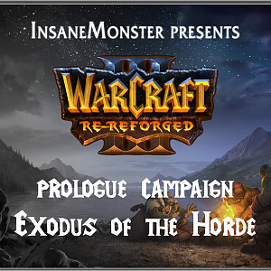 Warcraft 3 Re-Reforged Prologue Campaign Logo Bordered