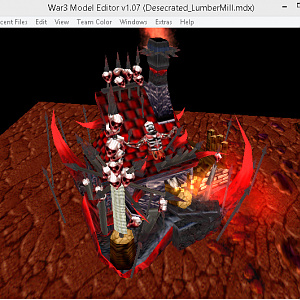 Desecrated Lumber Mill