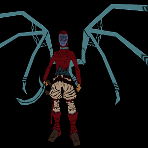 CRIMSON SAINT (model by Dionesiist)