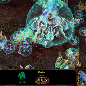 4 Zealots Vrs 4 Zealots And The Nexus + ''them'' probes