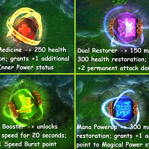 River Powerups modifications