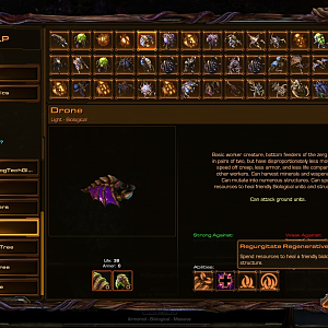 Zerg Help Menu Progress