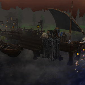 A Village at Night 2